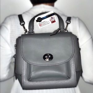 COACH Faye Backpack/Convertible Bag 
Heather Gray